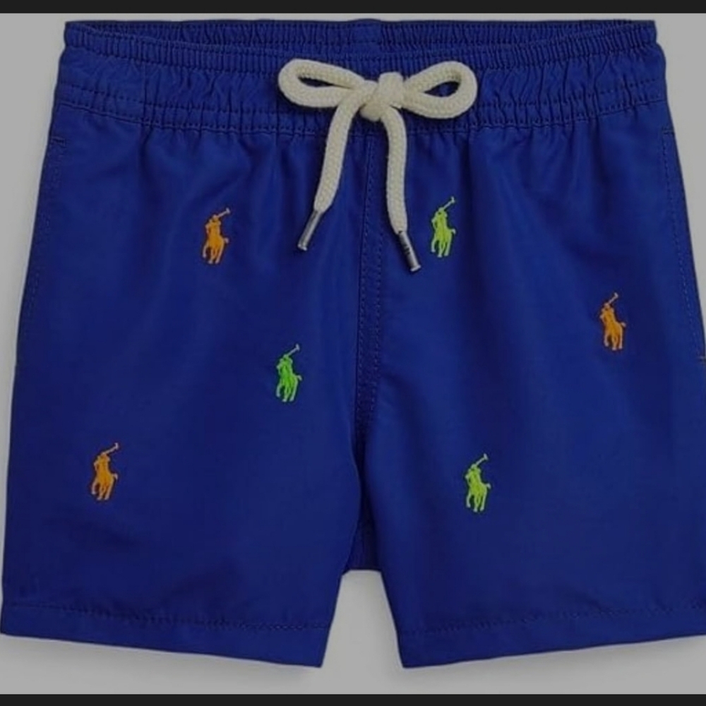 NWT Ralph Lauren Polo Bathing Swim trunks Boys
